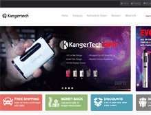 Tablet Screenshot of kanger.info